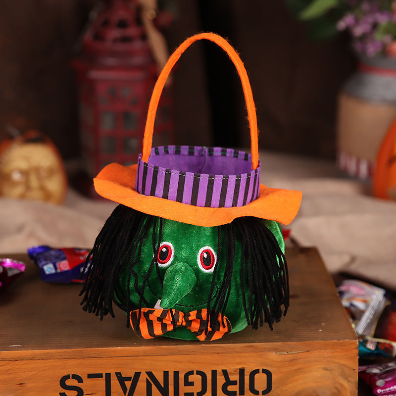 Halloween Candy Bags Cute Gift Bag Pumpkin Witch Candy Boxes - Bellarte Enchanté Halloween Candy Bags Cute Gift Bag Pumpkin Witch Candy Boxes